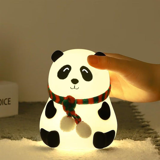 Silicon Sleep Panda Night Lamp