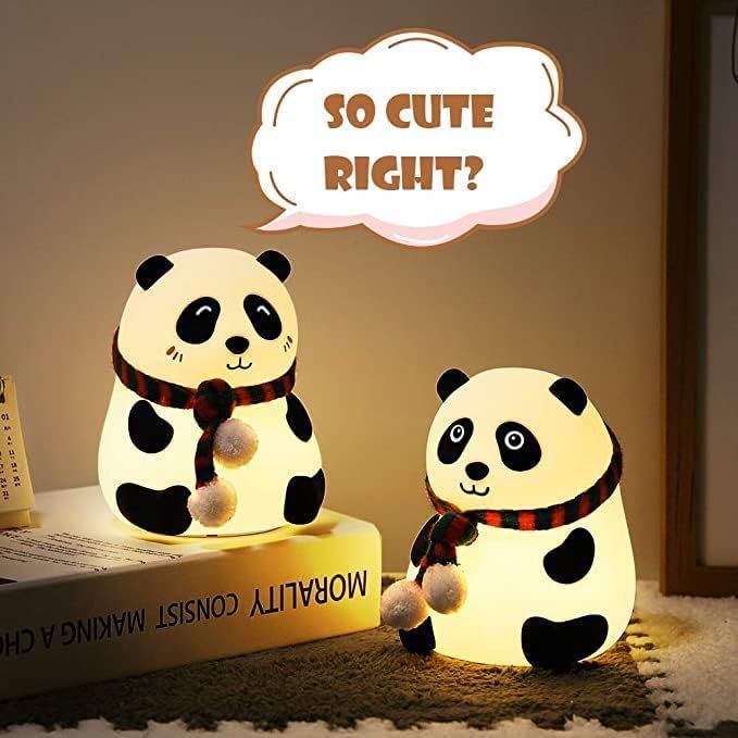 Silicon Sleep Panda Night Lamp