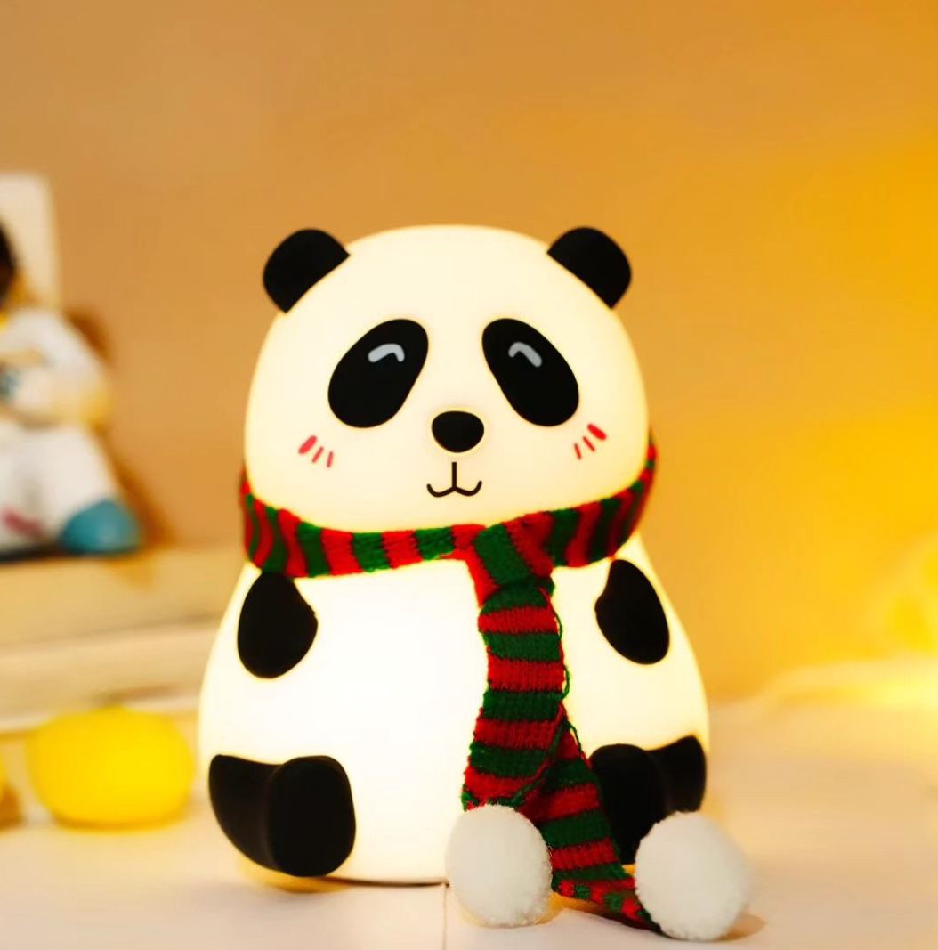 Silicon Sleep Panda Night Lamp